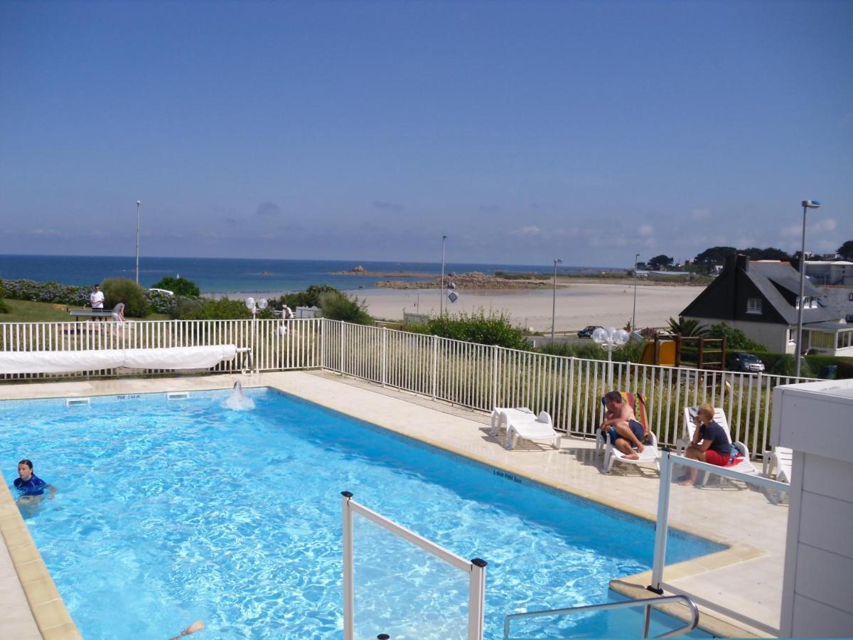 Maison 6 Pers Belle Vue Mer Piscine, Plage A 40 M Trévou-Tréguignec 外观 照片