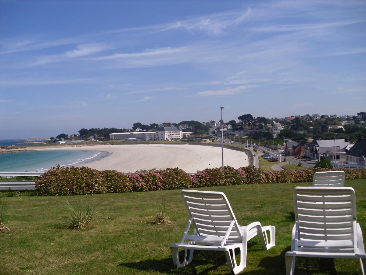 Maison 6 Pers Belle Vue Mer Piscine, Plage A 40 M Trévou-Tréguignec 外观 照片