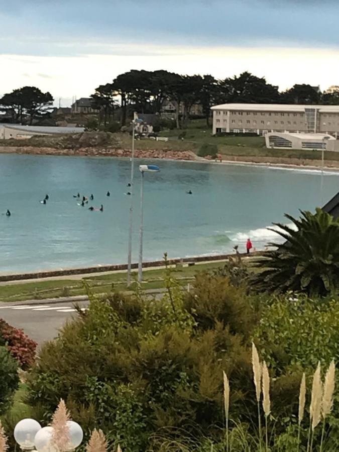 Maison 6 Pers Belle Vue Mer Piscine, Plage A 40 M Trévou-Tréguignec 外观 照片