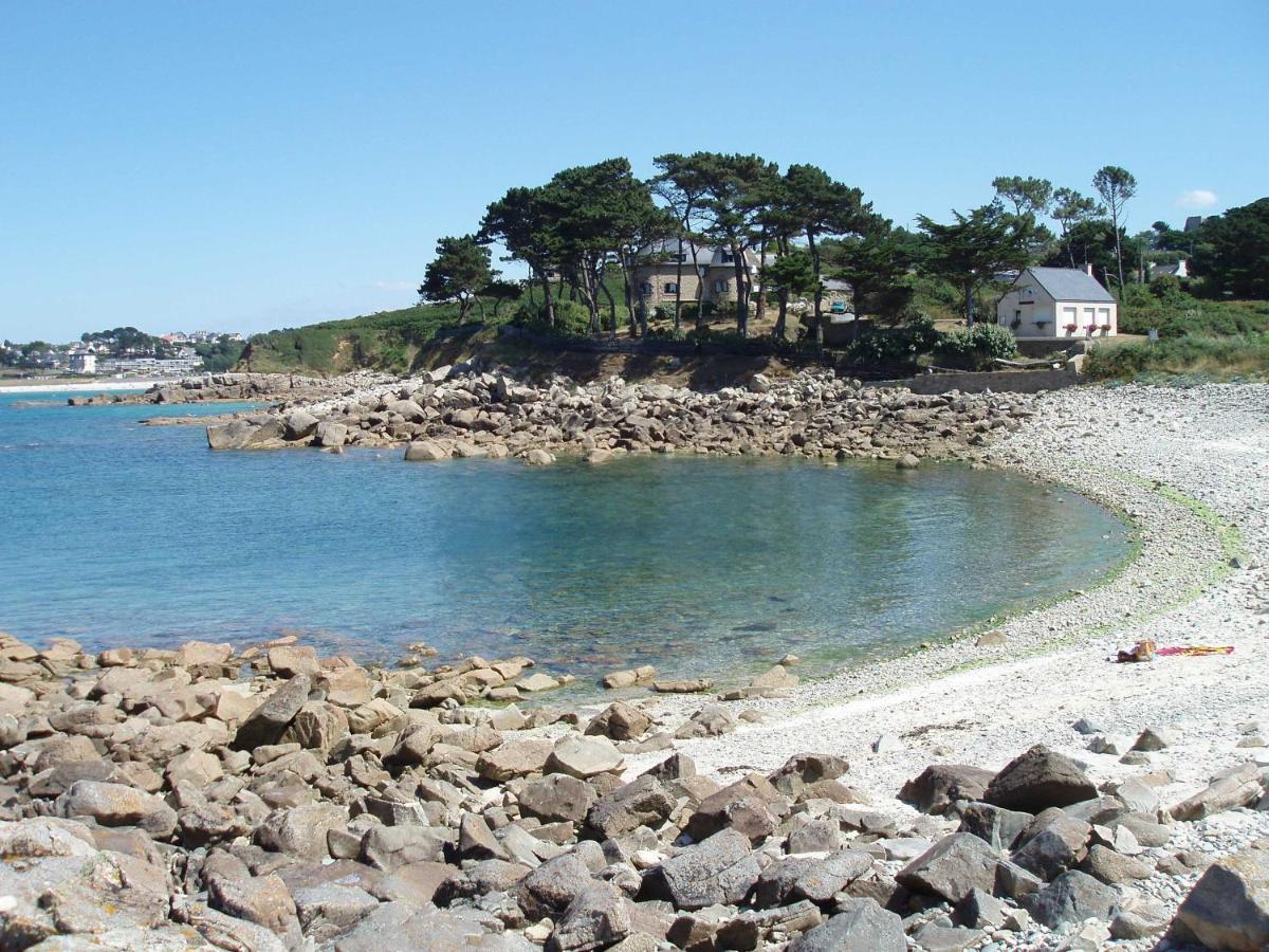 Maison 6 Pers Belle Vue Mer Piscine, Plage A 40 M Trévou-Tréguignec 外观 照片