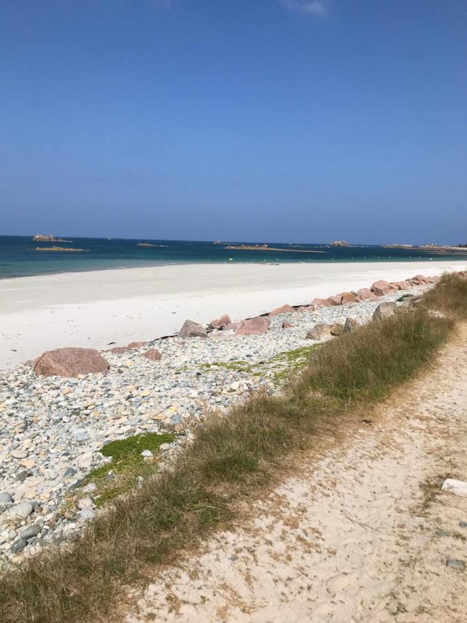 Maison 6 Pers Belle Vue Mer Piscine, Plage A 40 M Trévou-Tréguignec 外观 照片