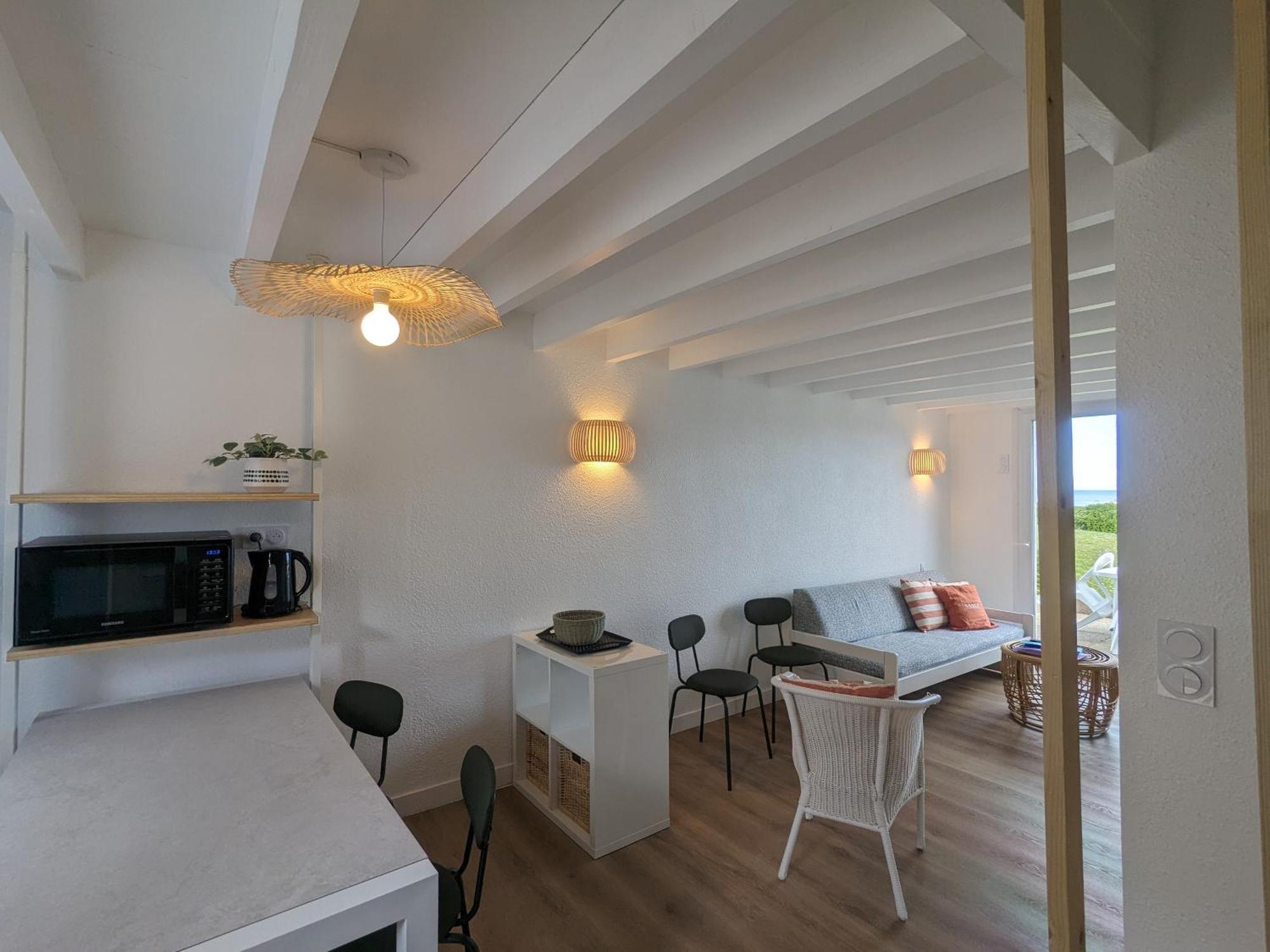 Maison 6 Pers Belle Vue Mer Piscine, Plage A 40 M Trévou-Tréguignec 外观 照片